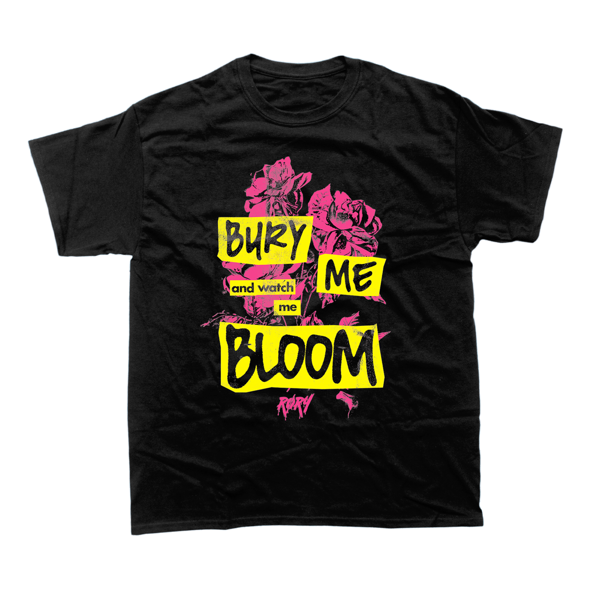 BLOOM T-SHIRT (BLACK)