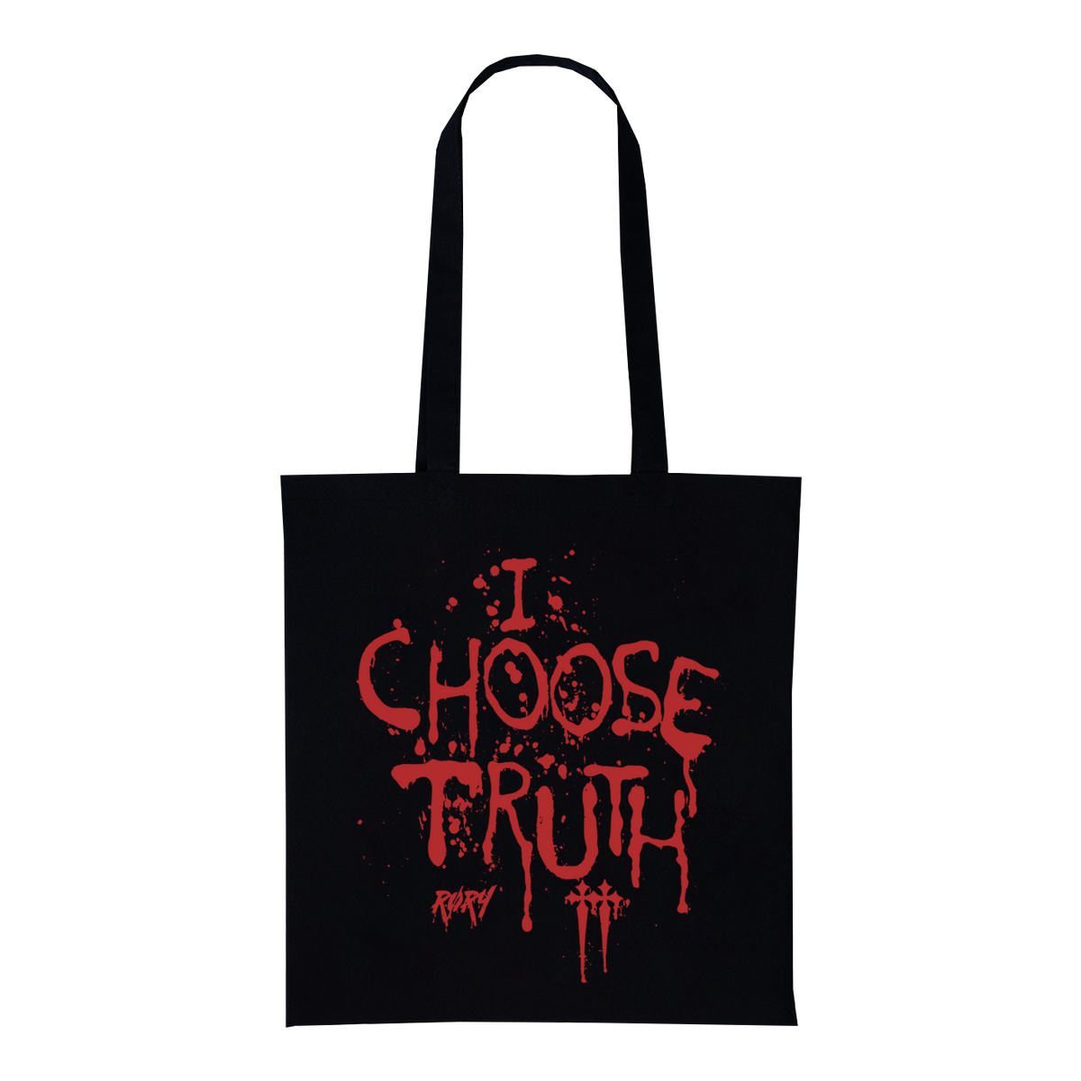 I CHOOSE TRUTH TOTE BAG (BLACK)