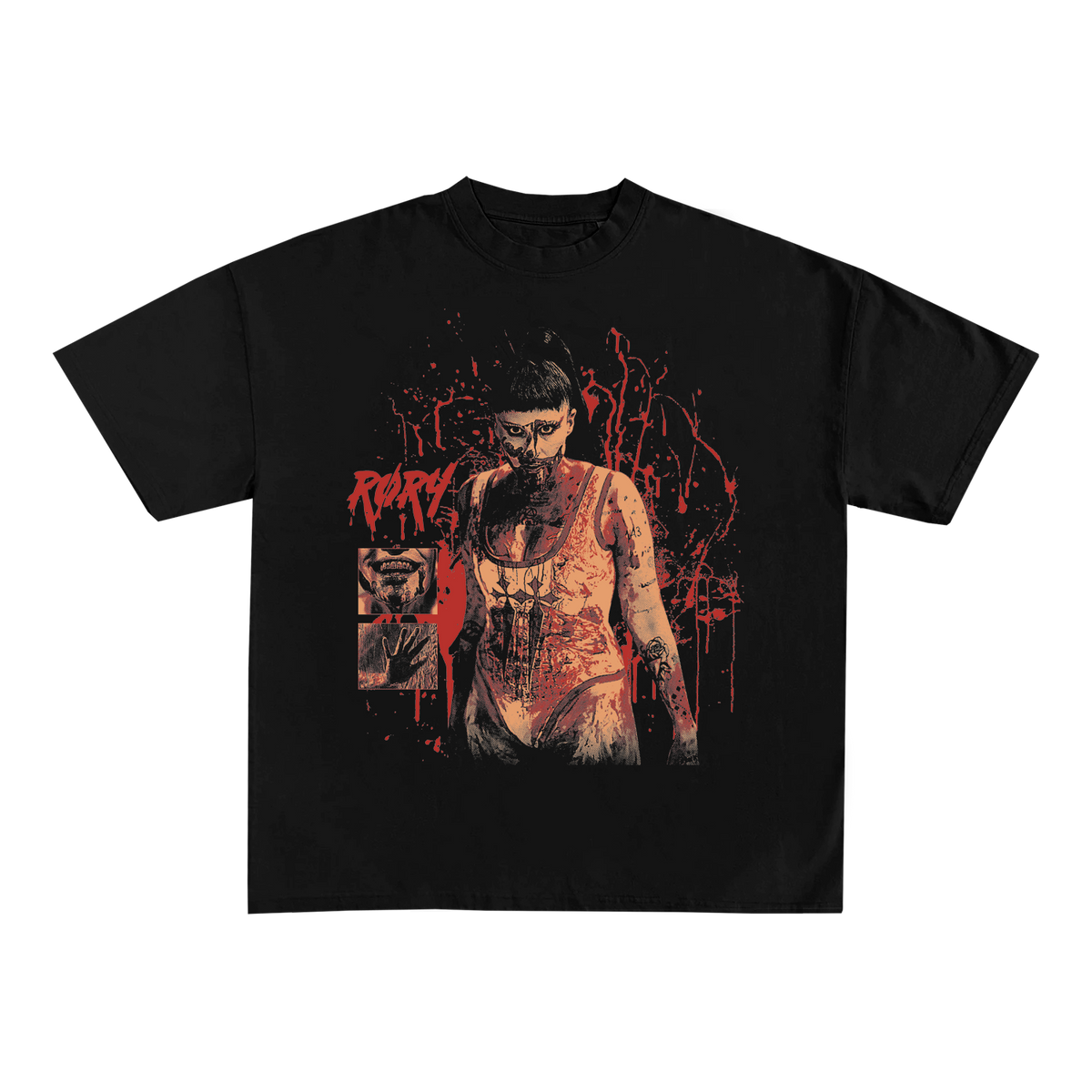 RORY - BLOODBATH T-SHIRT (BLACK)